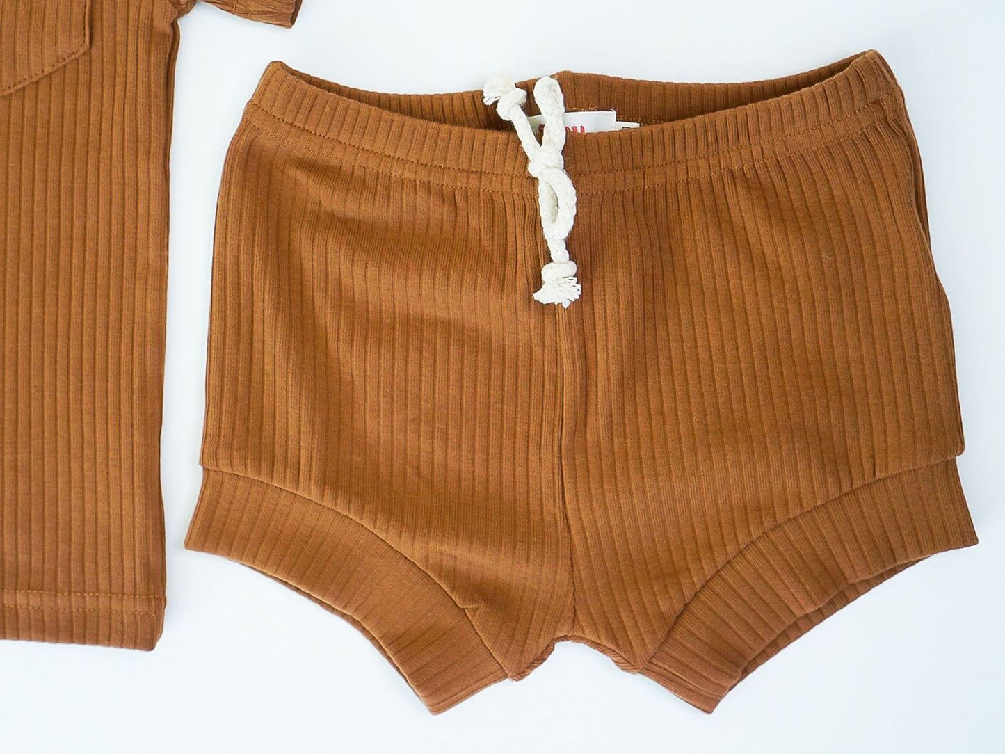 Ribbed Shorts Set